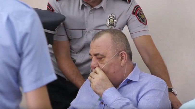 В суде ухудшилось самочувствие Манвела Григоряна