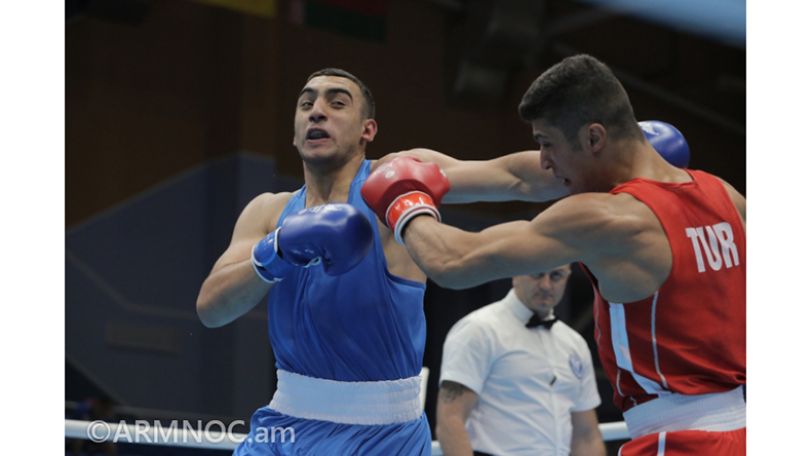Minsk 2019: Armenian boxer beats Turkish rival to qualify for semifinals