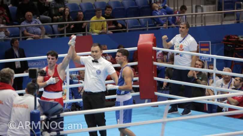 Minsk 2019: Hovhannes Bachkov to fight for gold