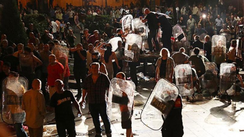 Ethnic Armenian injured in Tbilisi clashes in stable condition