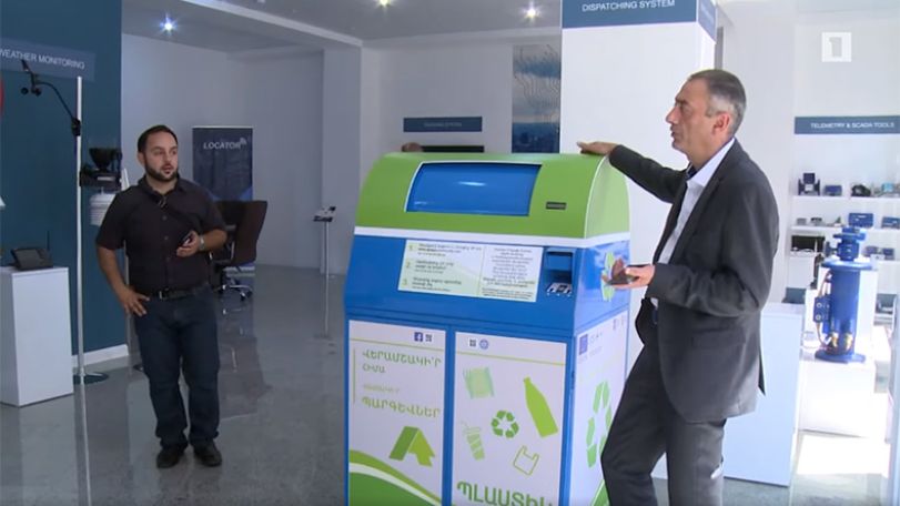 В Ереване будут установлены «умные» мусорные контейнеры