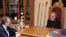 Primate of Artsakh Diocese presents upcoming plans to FM Mnatsakanyan