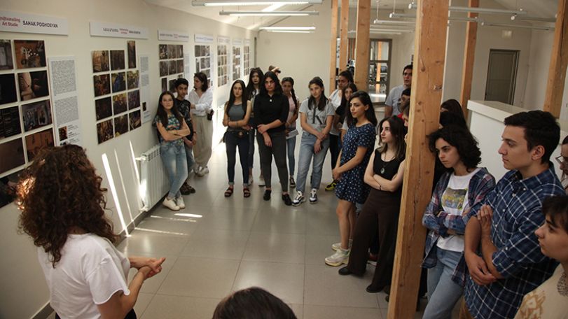 Cafesjian Center, Beeline present Art Studio exhibition at TUMO Gyumri