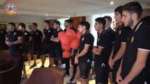 Armenian U19 team meets with disabled fans