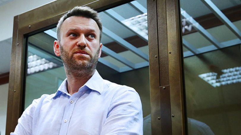 Kremlin critic Navalny says he was detained by police near Moscow home