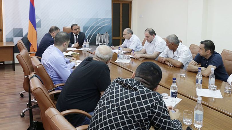 Կաթնամթերք արտադրողների հետ քննարկվել է ճյուղի զարգացմանն առնչվող հարցեր