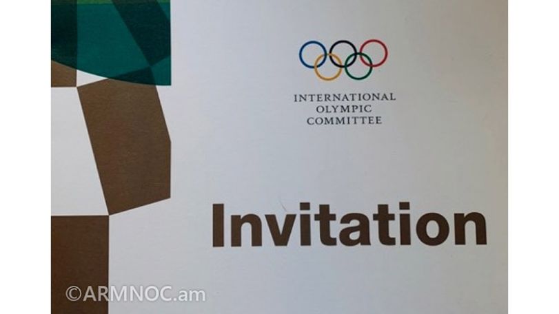 Armenian Olympic Committee receives Tokyo 2020 official invitation