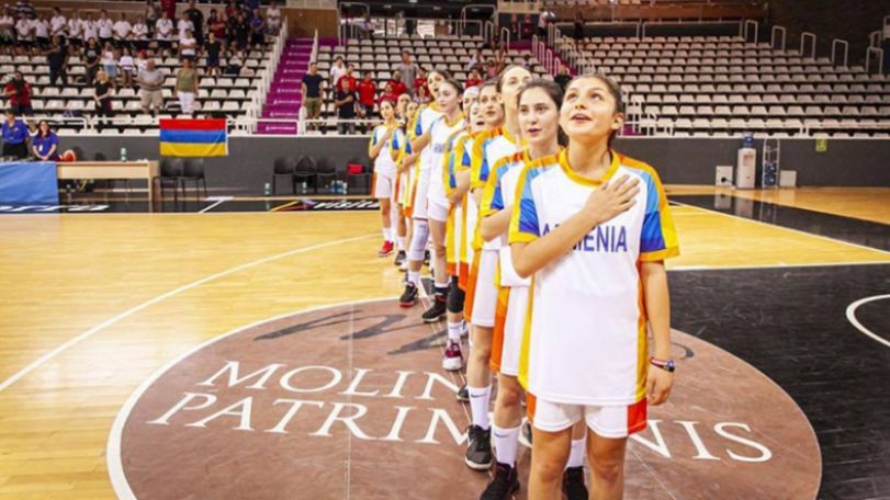 Armenian basketball team start with victory at U18 European Championship