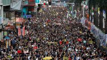 Hong Kong airport cancels all flights over protests