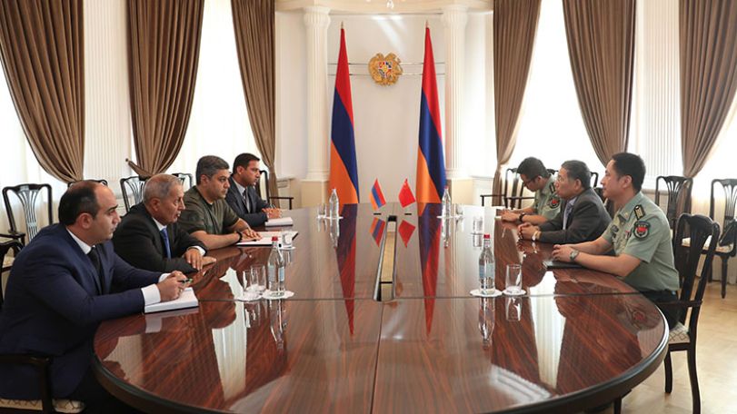 Armenian security chief, Chinese ambassador discuss bilateral cooperation