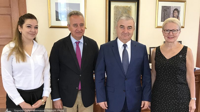ՀԱՀ նախագահը պատրաստակամություն է հայտնել՝ ընդլայնելու համալսարանի և Արցախի միջև առկա փոխգործակցությունը