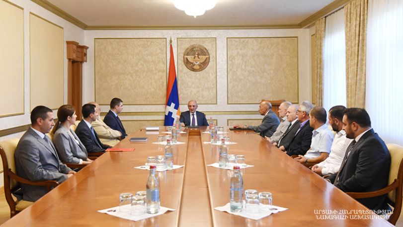 Artsakh president discusses development of the mining industry in the country