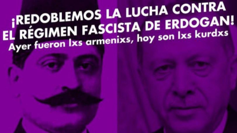 Armenian Cultural Union of Argentina protests Erdogan's policies
