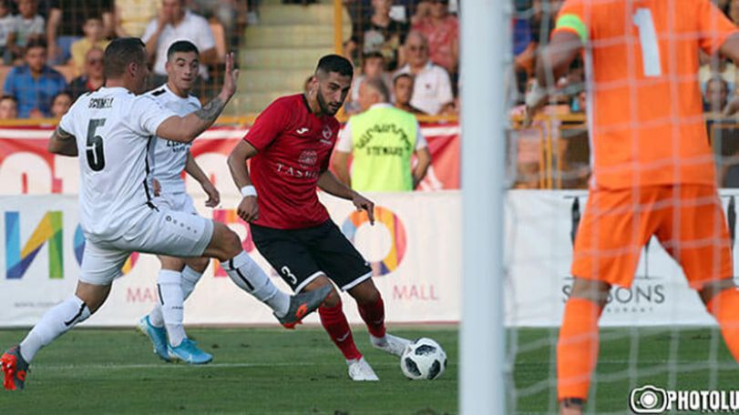 FC Ararat-Armenia wins F91 Dudelange in first leg of Europa League play-off