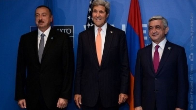 John Kerry discusses Karabakh with Armenian, Azerbaijani leaders