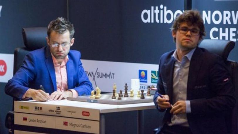 Sinquefield Cup: Aronyan shares point with Magnus Carlsen