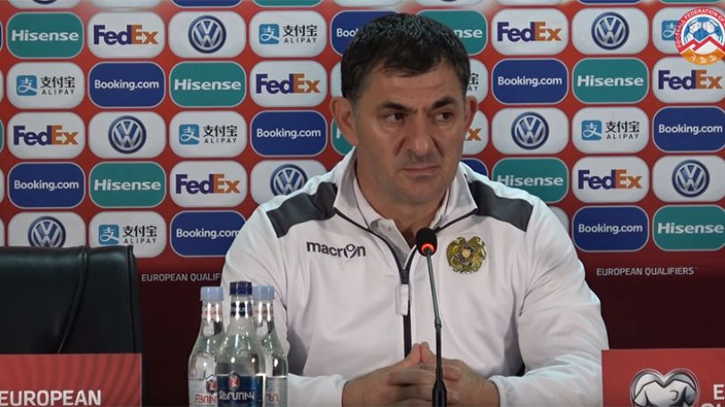 Head coach comments on Armenian team’s performance at Italy clash