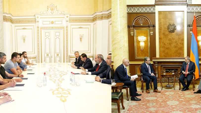 PM discusses situation with Amulsar with representatives of Jermuk population