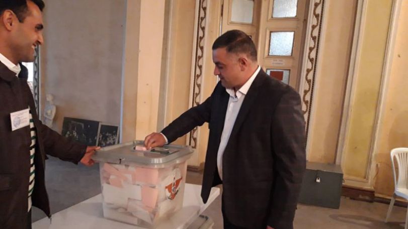 Davit Sargsyan wins Stepanakert mayoral race