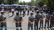 Two citizens taken to police following the encounter between ex-president Kocharyan’s supporters and opponents