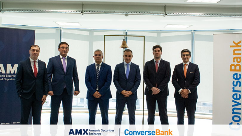 Converse Bank lists bonds on Armenia securities exchange