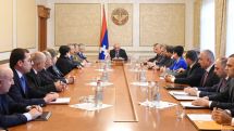 Artsakh president holds working consultation on state mid-term expenditure