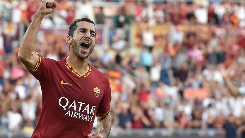 Henrikh Mkhitaryan named Man of the Match against Sassuolo