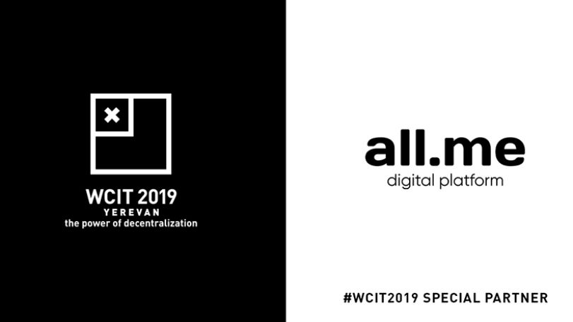 all.me թվային հարթակը՝ WCIT 2019 հատուկ գործընկեր