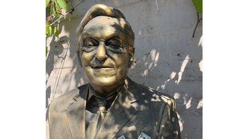 Երևանում բացվեց Ջորջ Սորոսի արձանը