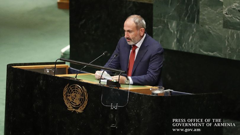Փաշինյանը՝ ՄԱԿ-ում. Ադրբեջանի իշխանությունների նպատակը ոչ թե ԼՂ հակամարտության լուծումն է, այլ վրեժխնդրությունը