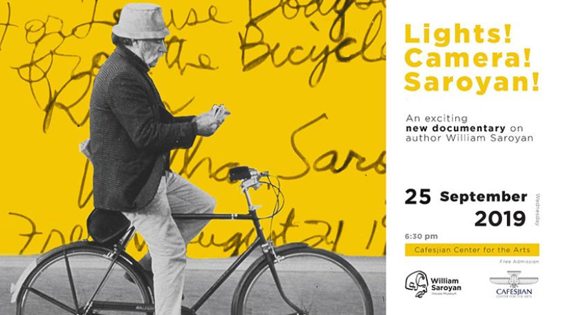 ‘Lights! Camera! Saroyan!’ film has Yerevan premiere at Cafesjian Centre