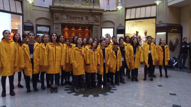 Little Singers of Armenia performed national songs in Leipzig