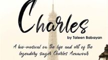 Bio-musical on Charles Aznavour's life to premiere in U.S. in October