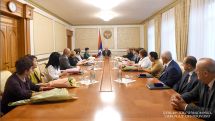 Artsakh president awards number of teachers