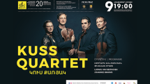 German based Kuss Quartet to perform in Armenia for the first time