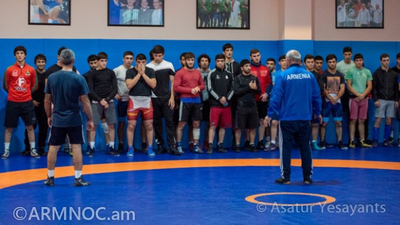 Մ-23 ԱԱ․ Ըմբիշները վերջին հավաքն են անցկացնում Բուդապեշտ մեկնելուց առաջ