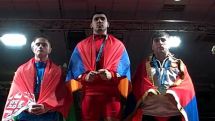 Armenian weightlifter wins gold at European C'ships