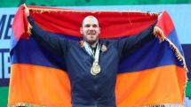 Armenian weightlifter Hakob Mkrtchyan named champion with a new record