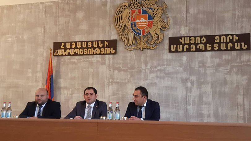 Նախարար Սուրեն Պապիկյանը ներկայացրել է Վայոց ձորի նորանշանակ մարզպետին