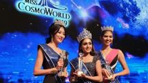 The Indian representative became the beauty queen in the Cosmo word beauty contest