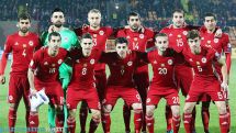 Armenian national team holds training ahead of Euro 2020 qualifiers against Greece and Italy