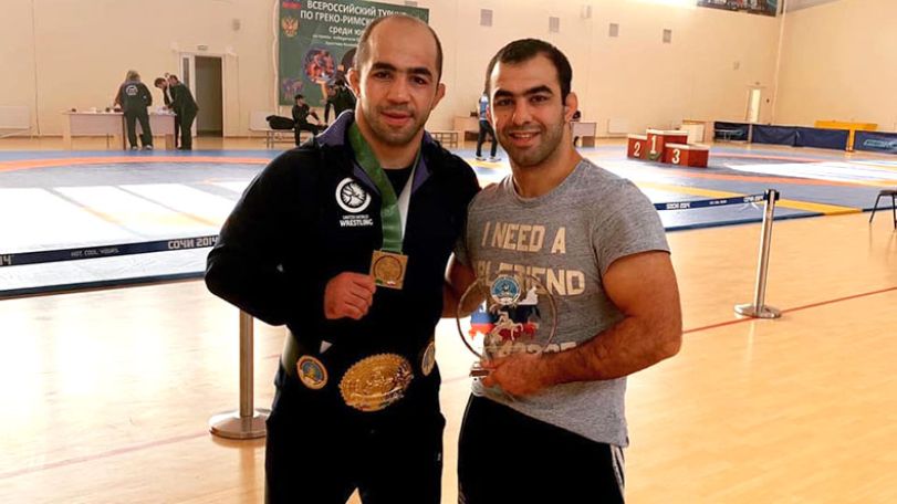 Armenian wrestler Arsen Julfalakyan wins Russia tournament after long break