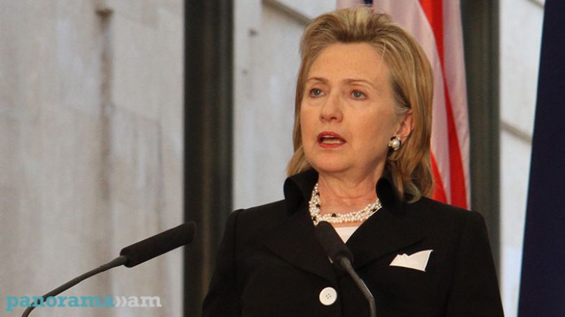 'Shameful' of UK not to publish report on Russian meddling, says Hillary Clinton
