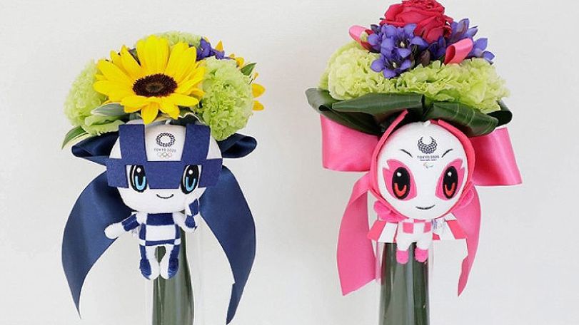 Tokyo 2020 bouquets