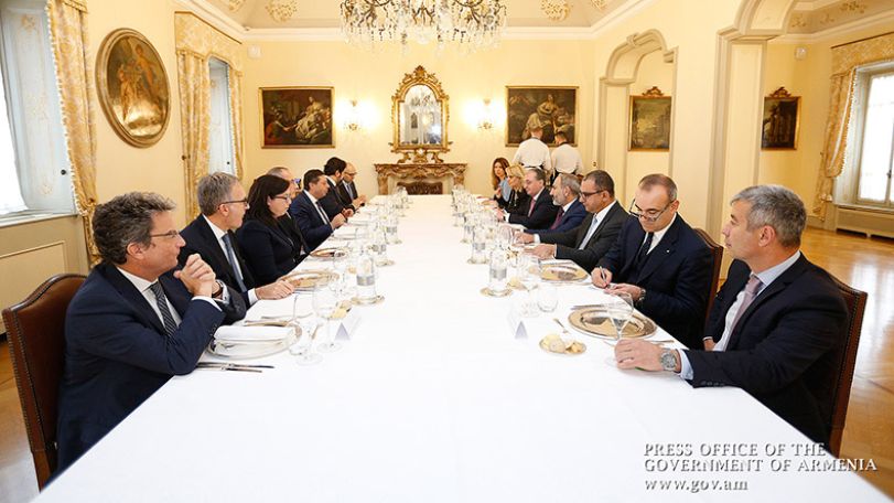 PM introduces Armenia’s investment opportunities to Italian business community