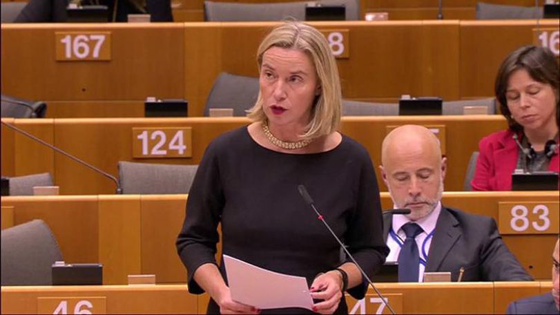 Mogherini: Violence against women and girls is violence against the whole humankind