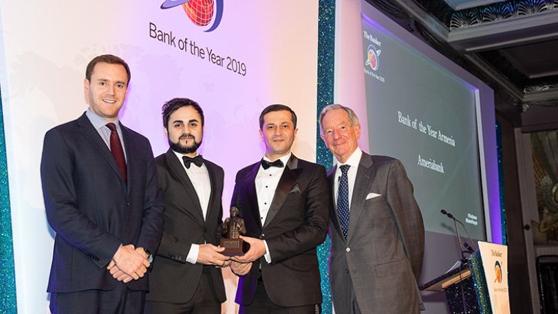 Ameriabank named Bank of the Year 2019 in Armenia