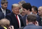 Trump calls Trudeau ‘two-faced’, cancels press conference after video of world leaders making fun of him