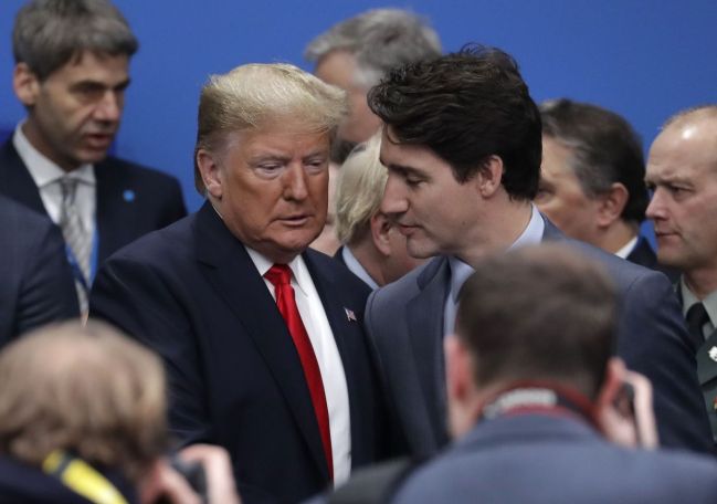 Trump calls Trudeau ‘two-faced’, cancels press conference after video of world leaders making fun of him