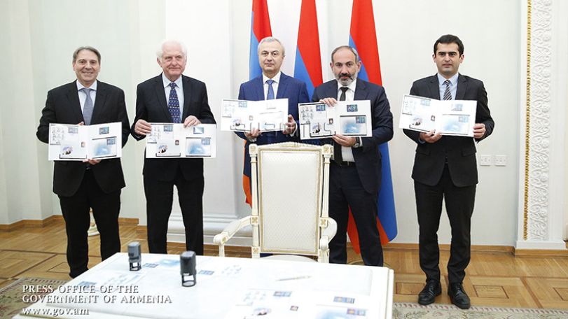 Special Cover dedicated to the State Award of the Republic of Armenia for Global Contribution in IT sphere cancelled in Yerevan